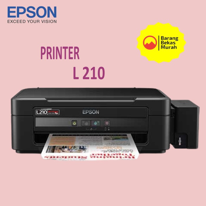 Jual Printer Secondbekas Epson L210 Print Scan Copy Siap Pakai Termurah Shopee Indonesia 5976