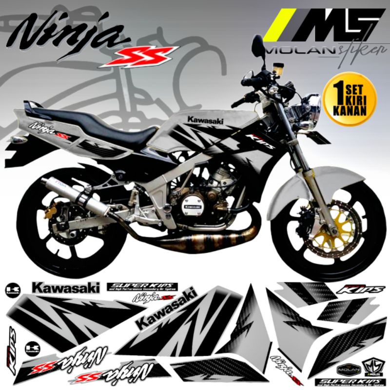 Jual Decal Sticker Striping Variasi Ninja Ss 150 Se Special Limited