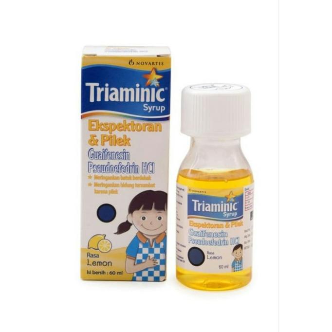 Jual TRIAMINIC SYRUP EKSPEKTORAN DAN PILEK ( RASA LEMON ) 60 ML lge ...
