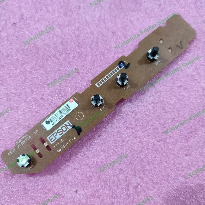 Jual Switch ON OFF Panel Epson L3110 Tombol Power LED Tinta PCB ...