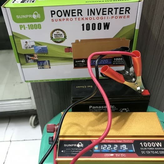 Jual Power Inverter SUNPRO 1000W PI-10 1000 Watt | Shopee Indonesia