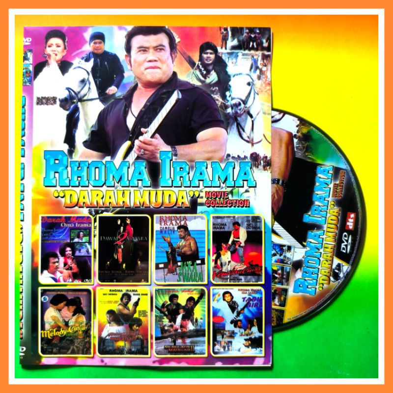 Jual Kaset Film Indonesia Jadul Lawas Koleksi Rhoma Irama Pilihan Darah