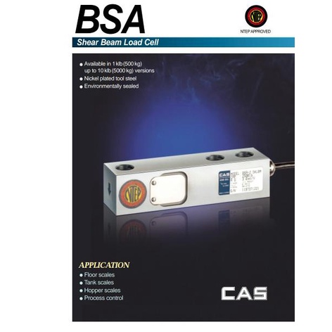 Jual Load Cell Cas Bsa Kapasitas 2Ton Loadcell Batang Loadcell Floor ...