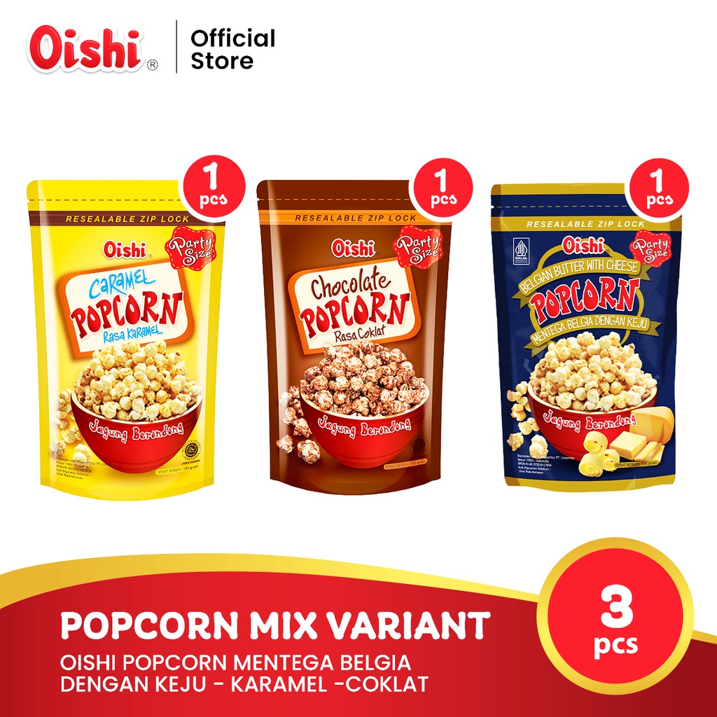 Jual Popcorn Oishi Terlengkap & Harga Terbaru Juli 2026 | Shopee Indonesia