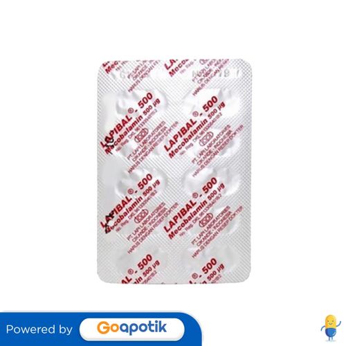 Jual LAPIBAL 500 MCG STRIP 10 KAPSUL | Shopee Indonesia