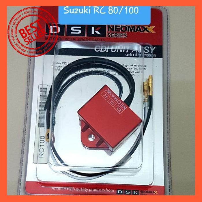 Jual CDI RC 100 RC 80 TS 125 RACING NO LIMIT DOUBLE IC MERK DSK NEOMAXX ...