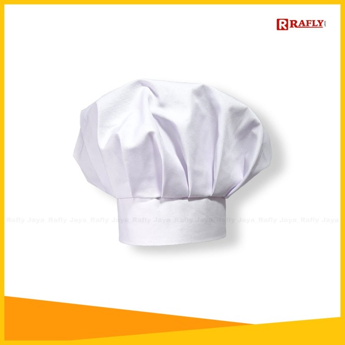 Jual Best Seller Topi Koki Topi Chef Chef Cap Topi Koki Bahan Tebal ...