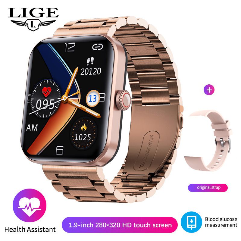 Gps Tracker L12 Smart Watch LIGE New Smart Watch Men Bluetooth