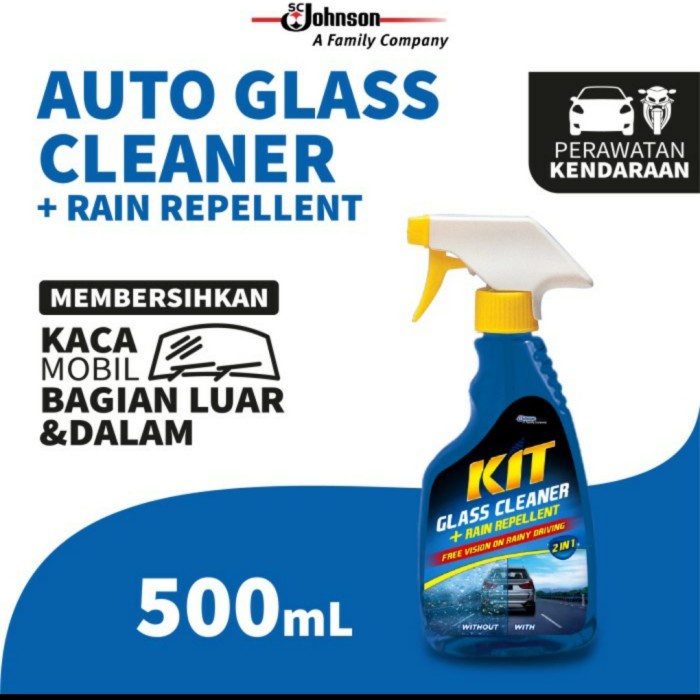 Jual KIT Car Glass Cleaner Pump 500ml Pembersih Kaca Dalam Luar Mobil ...