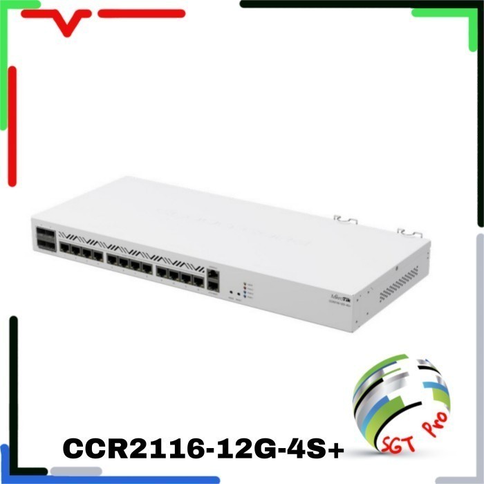 Jual Mikrotik CCR2116-12G-4S+ , CCR 2116 12G 4S+ 12 Gigabit + 4 SFP+ ...