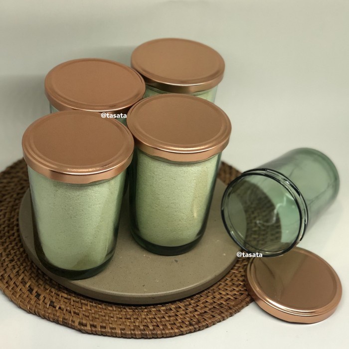 Jual Ml Toples Jar Kaca Tutup Seng Mason Jar Botol Kaca Serbaguna