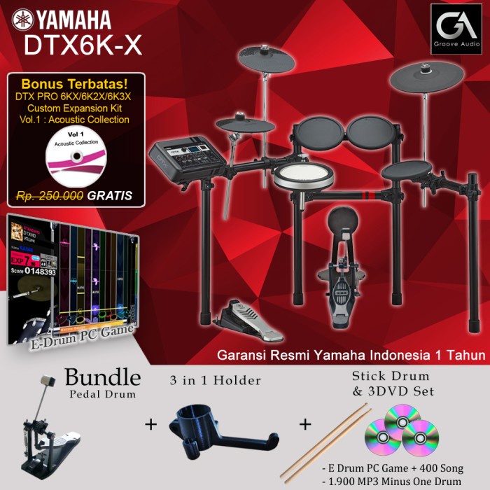 Jual Drum Elektrik Yamaha Dtx K X Pedal Dtx Kx Dtx Kx K Kx Shopee Indonesia