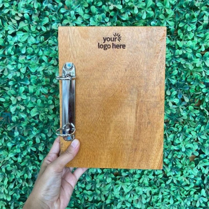 Jual MUST HAVE!! (CUSTOM) COVER BUKU MENU KAYU / WOODEN MENU BOOK UNTUK ...