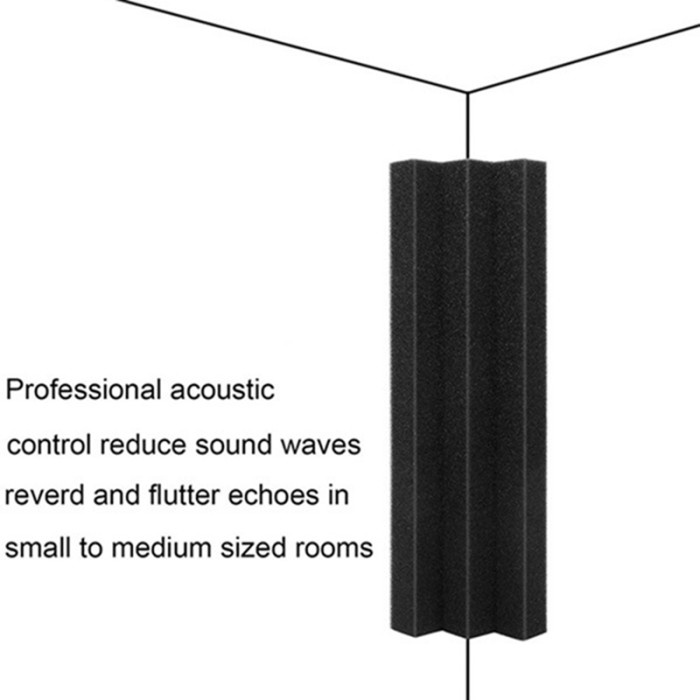 Jual HOT SALE!!! 12PCS ACOUSTIC PANELS BASS TRAP CORNER STUDIO FOAM ...