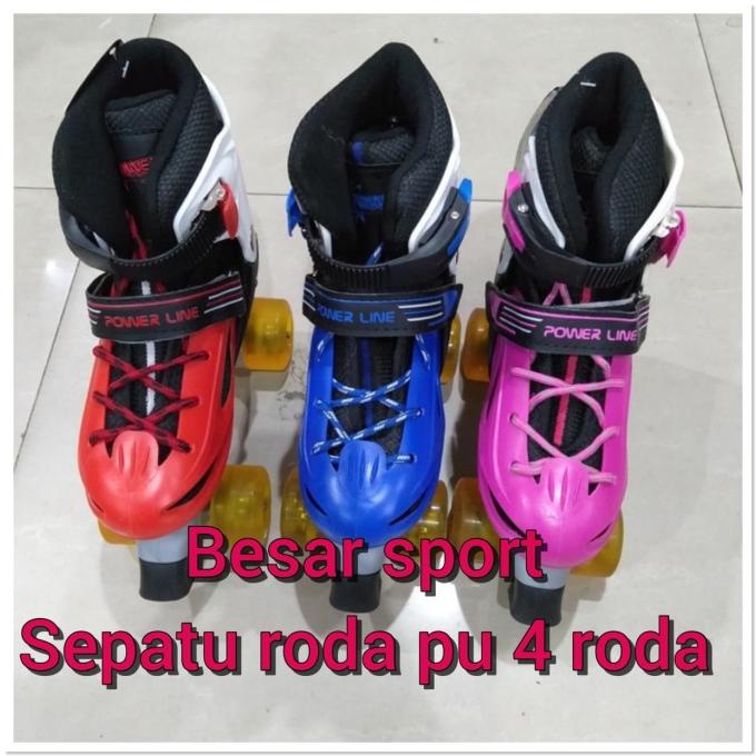 Jual Sepatu roda anak PU WHEEL 4 RODA BAGUS | Shopee Indonesia