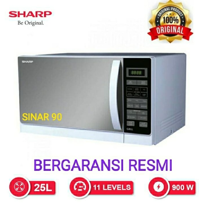 Jual Sharp Microwave R728(K)IN Sharp Microwave Oven (hitam n putih