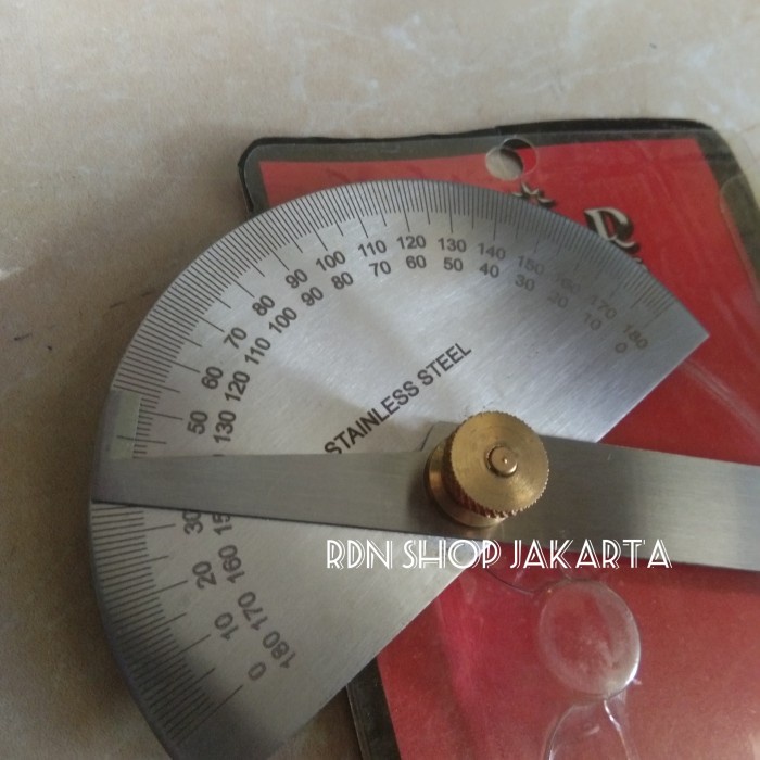 Jual IQT Degree Protractor Solar Dp44/Penggaris Sudut/Bujur Derajat