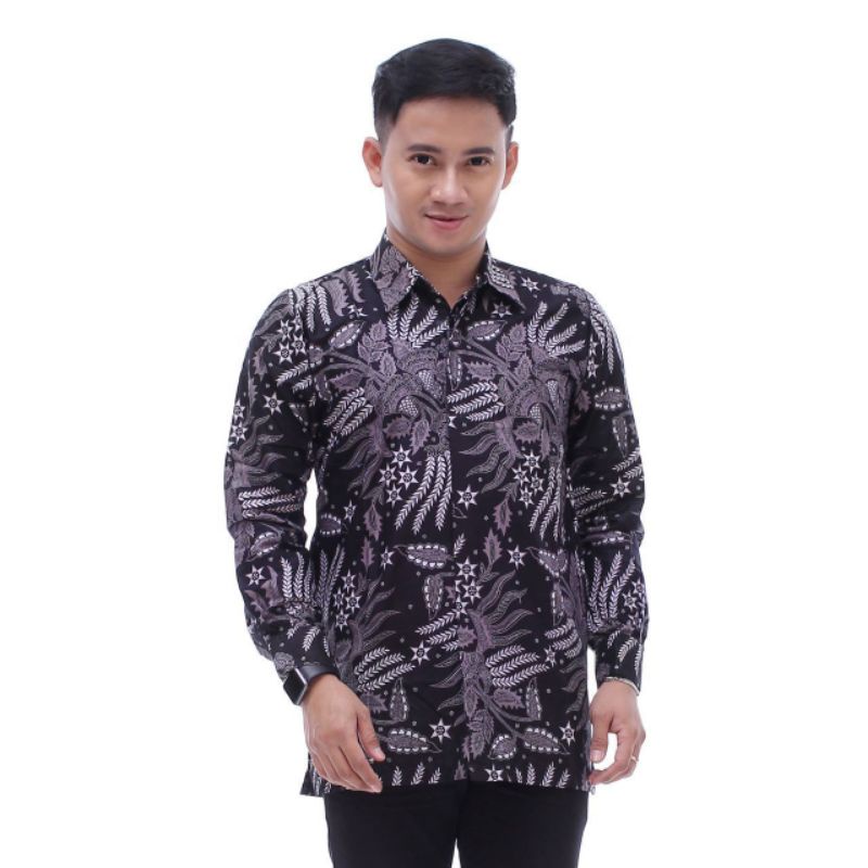 Jual Baju Kemeja Batik Pria Dewasa Murah Lengan Panjang Modern ...