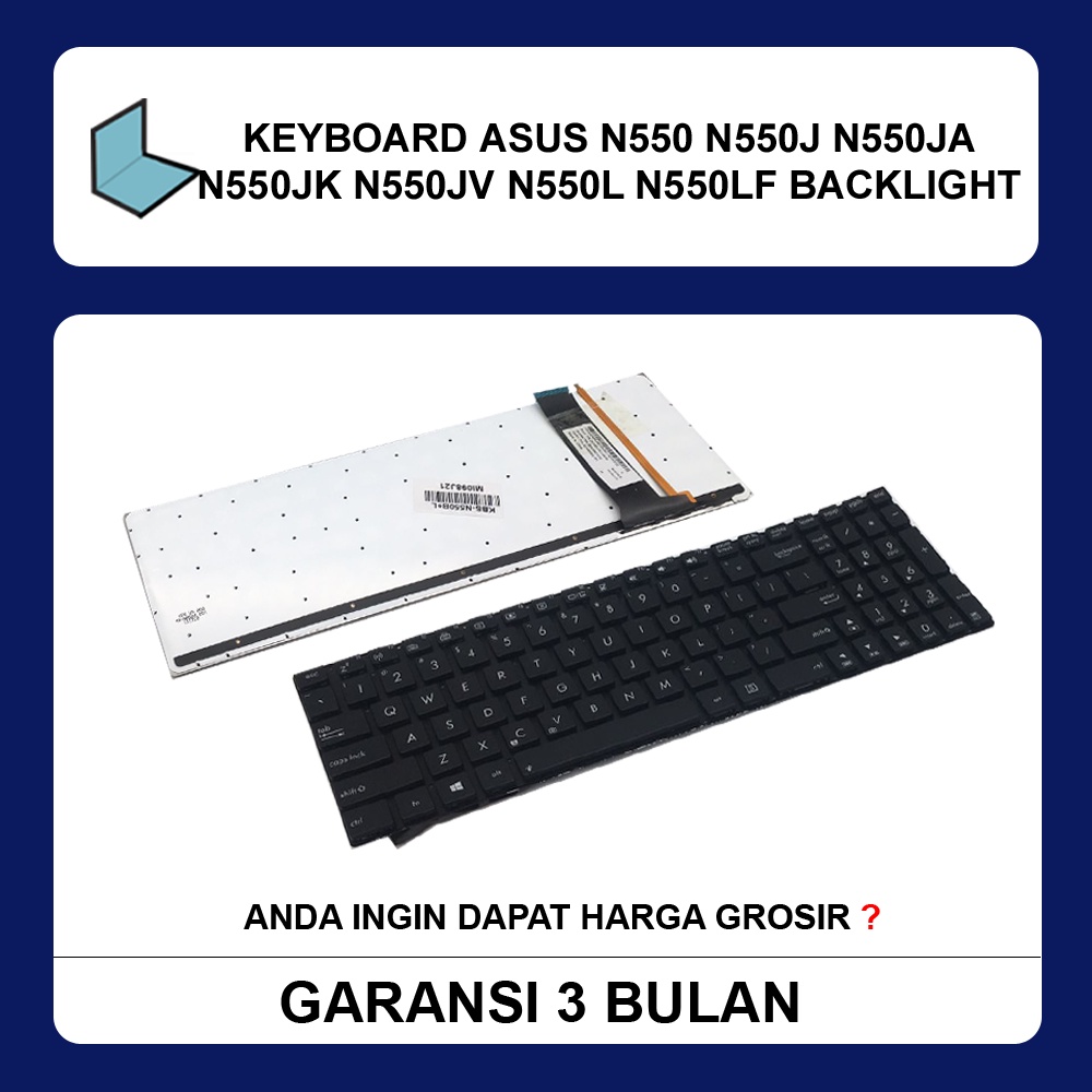 Jual Keyboard Asus N550 N550j N550ja N550jk N550jv N550l N550lf ...