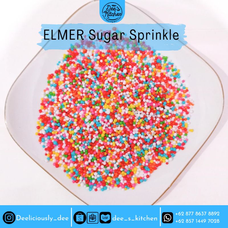 Jual Elmer Sugar Sprinkle 100gr (repack) | Shopee Indonesia