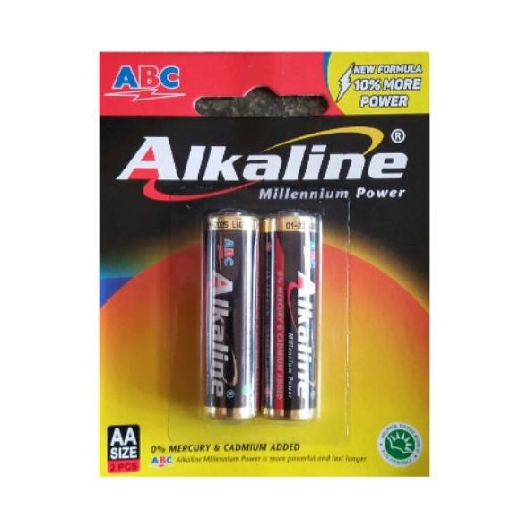 Jual Terbaruϟday (2PCS) Baterai ABC Alkaline AA / Battery ABC AA ...