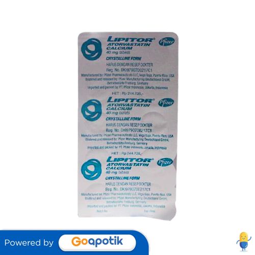 Jual LIPITOR 40 MG BLISTER 10 TABLET | Shopee Indonesia