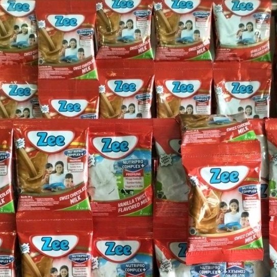 Jual Susu Zee Renceng isi 10 sachet 39 gram | Shopee Indonesia