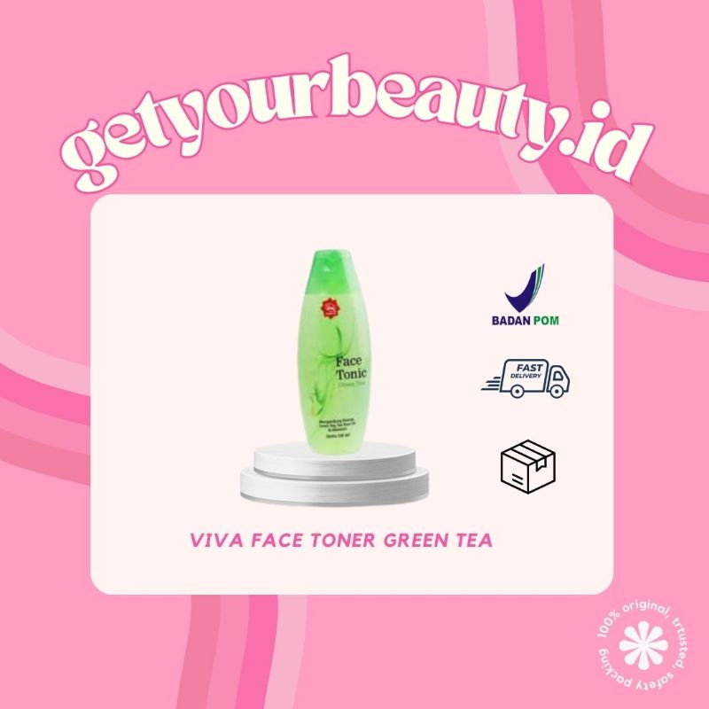 Jual Viva Face Toner Green Tea 100 ml Shopee Indonesia