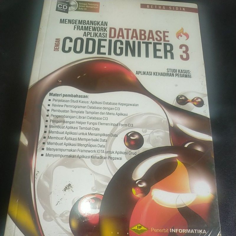 Jual MENGEMBANGKAN FRAMEWORK APLIKASI DATABASE CODEIGNITER 3 | Shopee ...