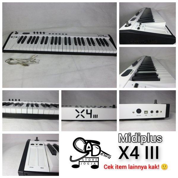 Jual MIDIPLUS X4 III MIDI CONTROLLER PLUS MK3 CONTROLER MARK 3 KEYBOARD