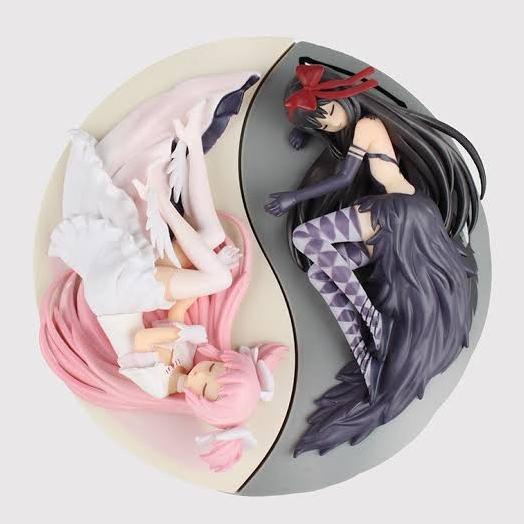 Jual SQ Puella Magi Madoka Magica Homura Akemi & Kaname Madoka Figure ...