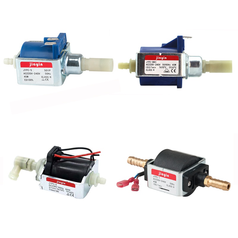 Pièce Originale JIAYIN JIAYIN Pompe à Eau électromagnétique JYPC-4 22W - Pour Fer à Repasser, Balai Vapeur - 220-240V AC Steamone Defroisseur Vapeur