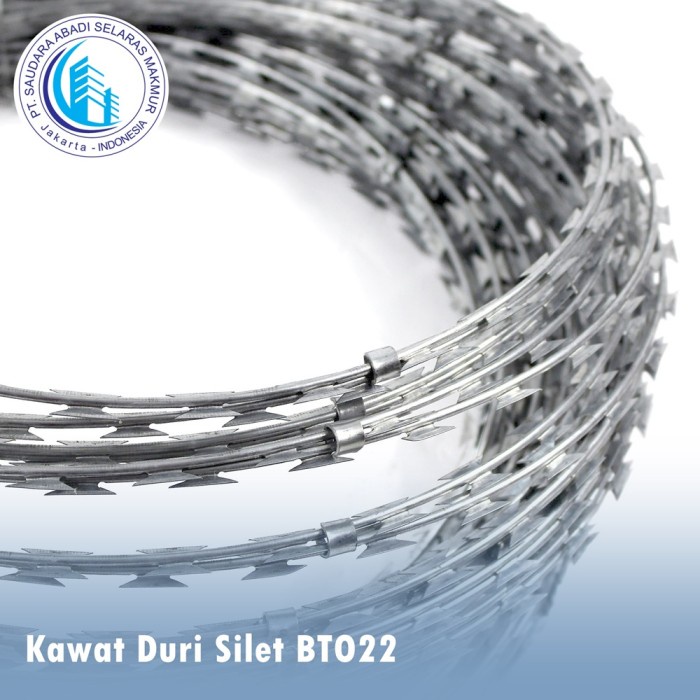 Jual Latins Kawat Duri Silet / Razor Wire Bto 22 | Shopee Indonesia