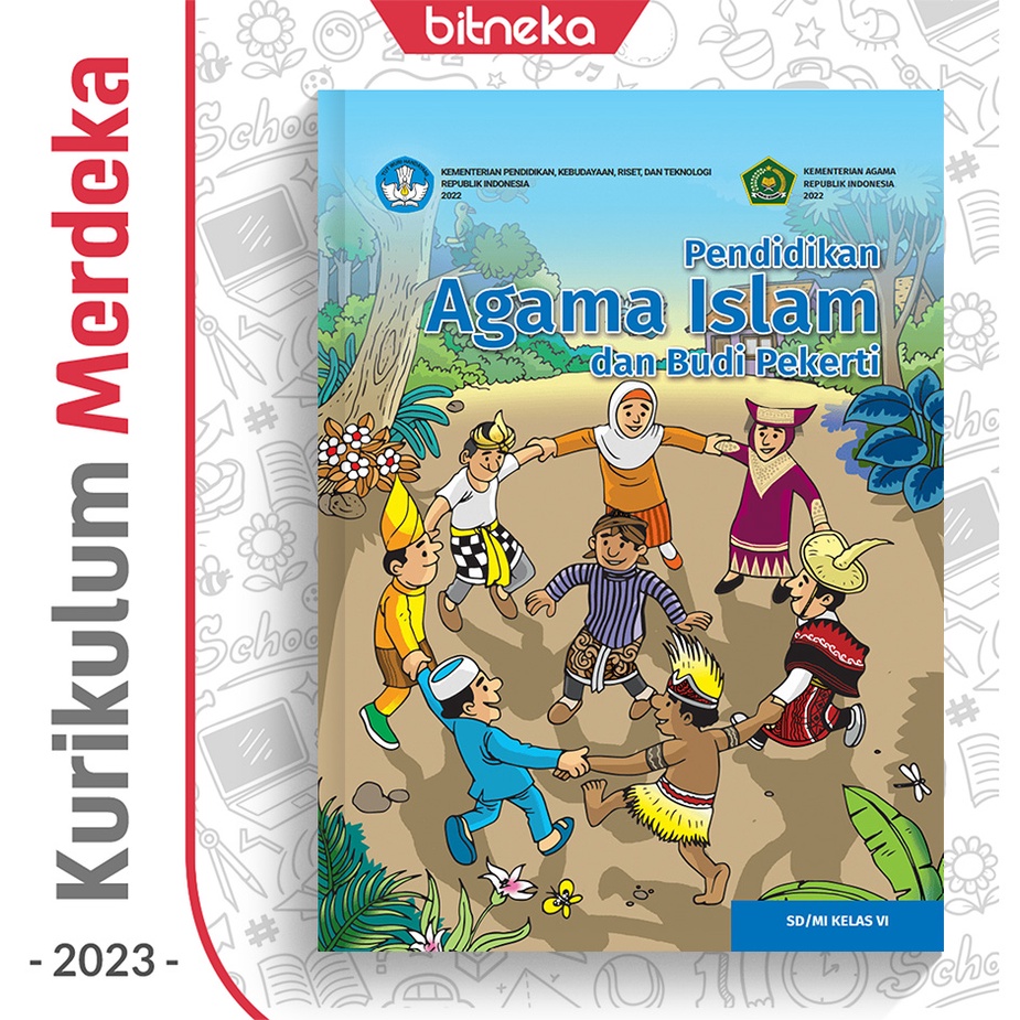 Jual Buku Siswa Pendidikan Agama Islam PAI SD/MI Kelas 6 Kurikulum ...