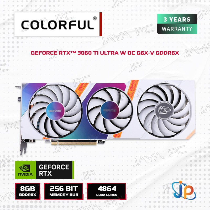 Jual Vga Colorful Igame Geforce Rtx 3060 Ti Ultra W Oc G6x V 8gb Gddr6x Shopee Indonesia 5235