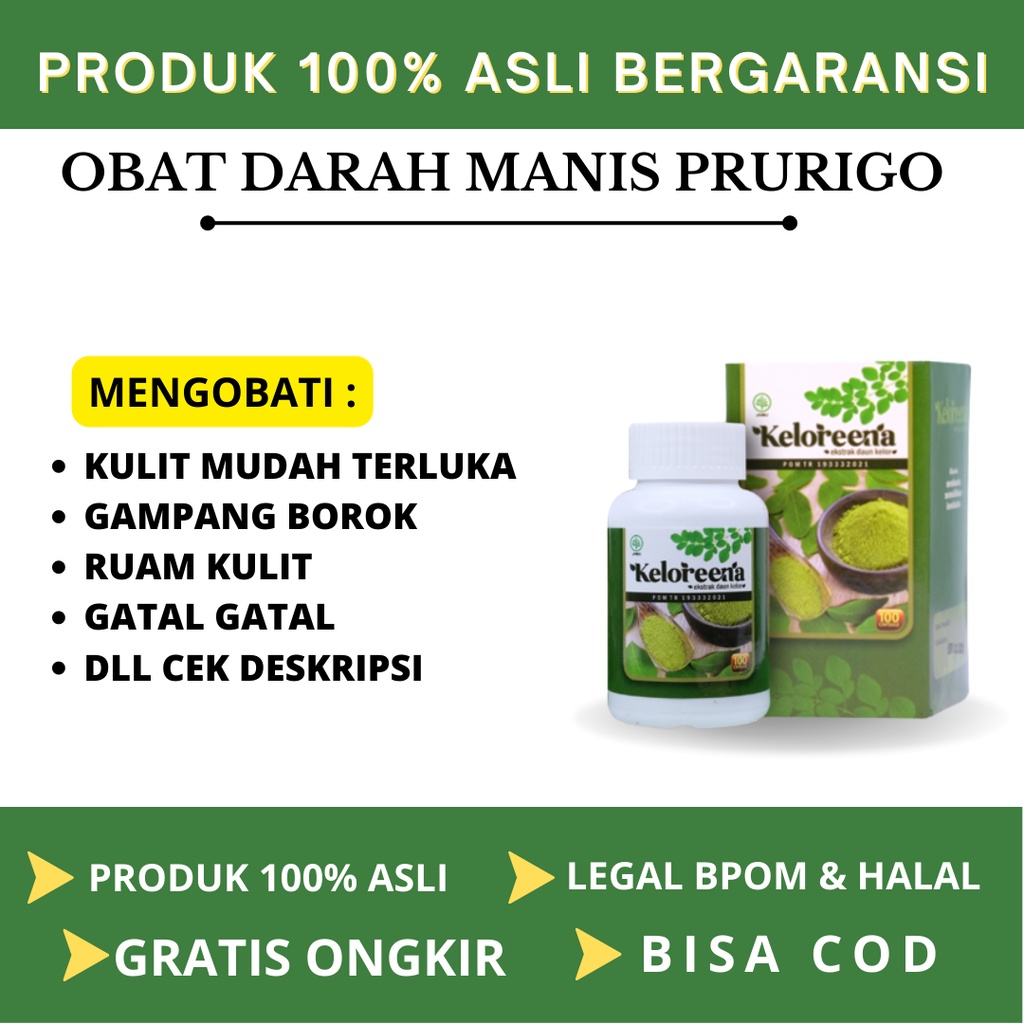 Jual Obat Kulit Mudah Luka Darah Manis Amis Daging Prurigo Herbal