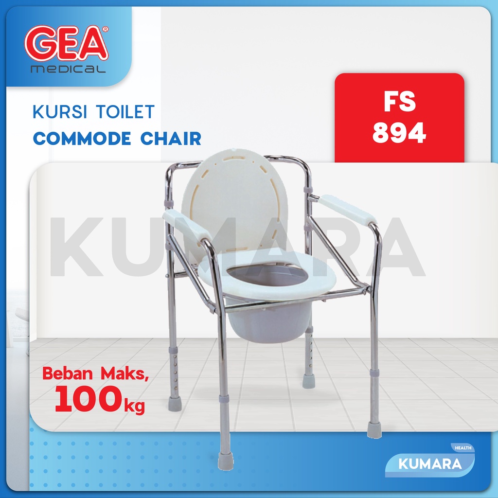 Jual Gea Commode Chair Fs Kursi Buang Air Shopee Indonesia