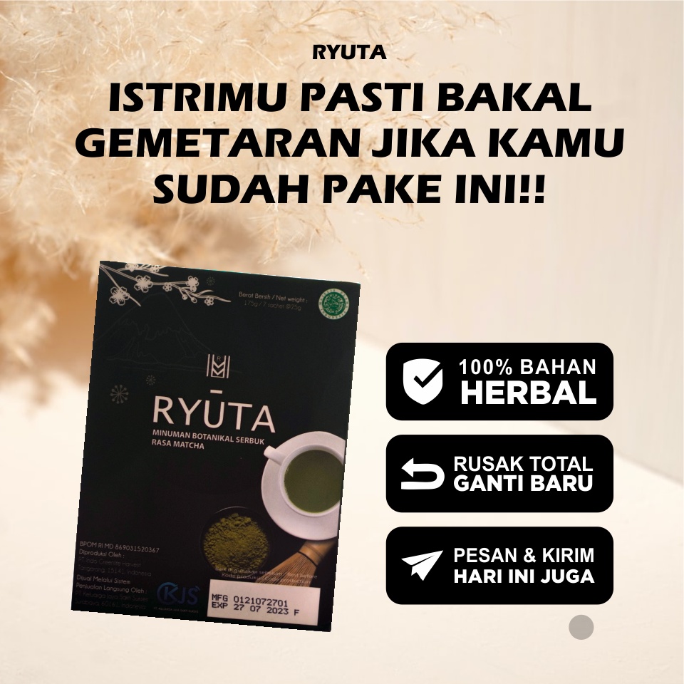 Jual Minuman Stamina Pria Dewasa Herbal Ryuta Obat Kuat Pria Tahan Lama Sex Sembuhkan Ejakulasi 3172