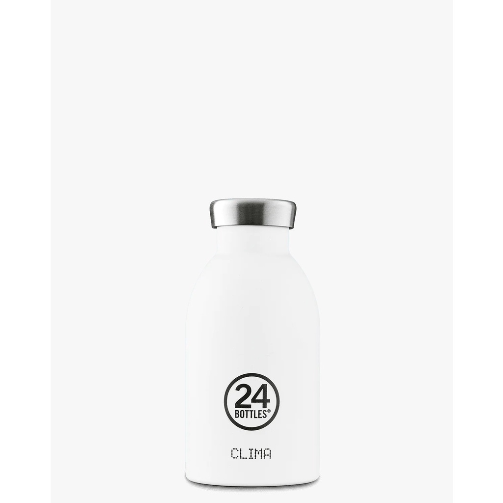 24 Bottles CLIMA BOTTLES 330ML Stone Ice White