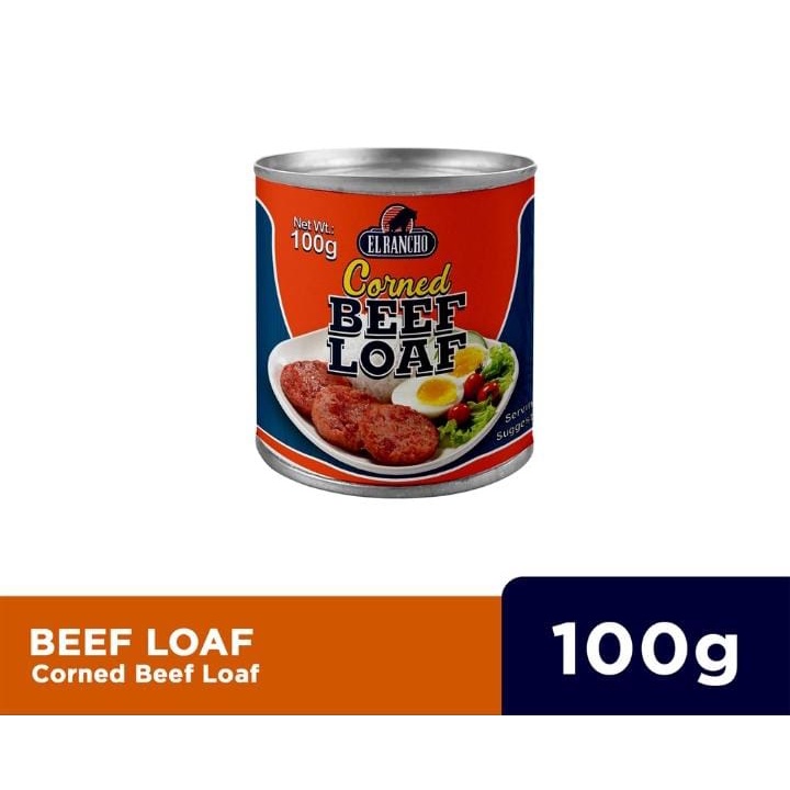 Jual EL RANCHO CORNED BEEF LOAF 100-150g/CARNE NORTE 150g/VIENNA ...