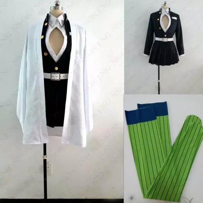 Jual Qtakasi Costume Cosplay Mitsuri Kanroji Kimetsu No Yaiba Haori Yukata Shopee Indonesia 6043