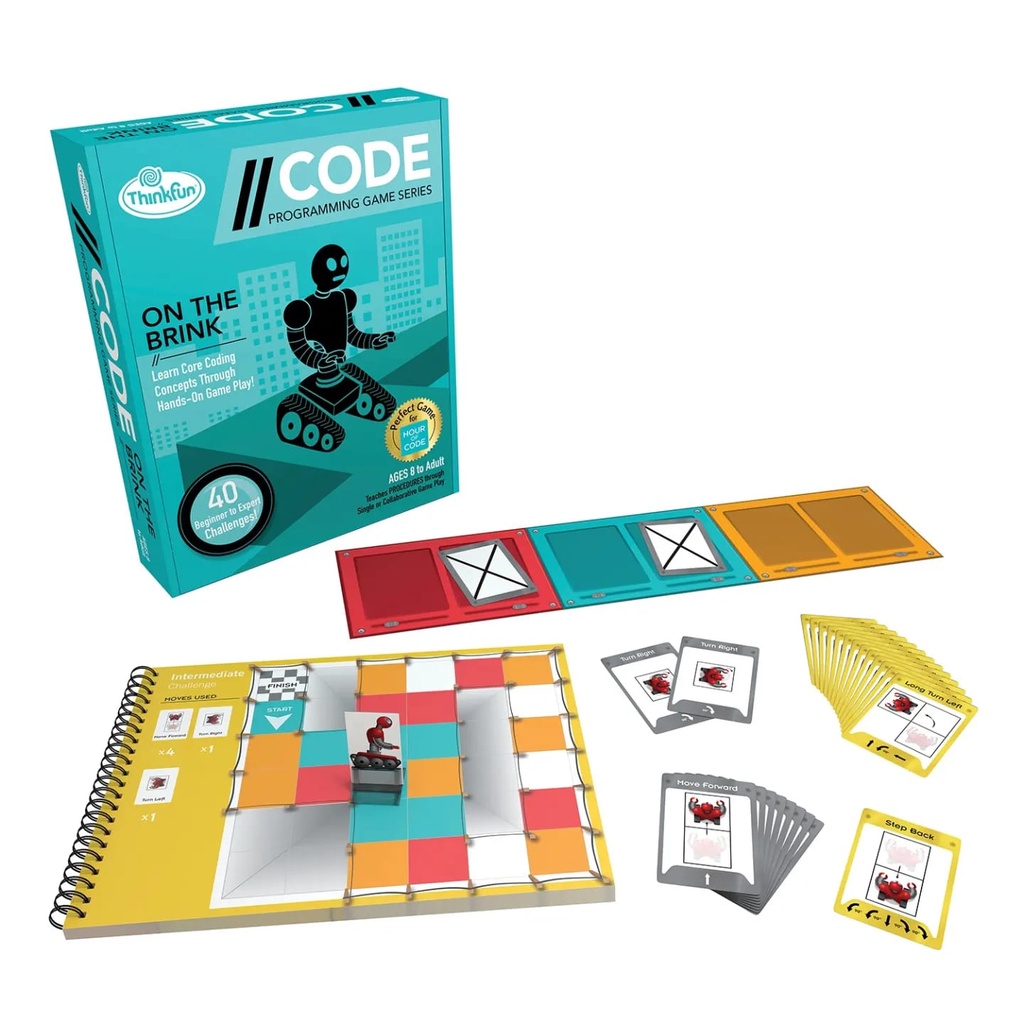 Jual ThinkFun Code on the Brink Programming Game | Shopee Indonesia