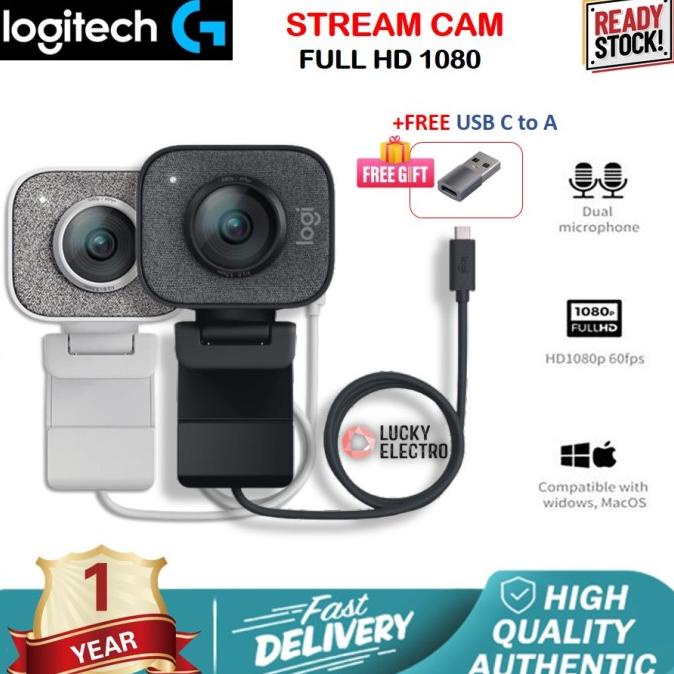 Jual Logitech Streamcam Stream Cam Full Hd Usb-C Webcam | Shopee Indonesia