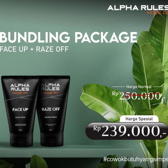 Jual Paket Promo Alpha Rules Mode On Shampoo Deddy Corbuzier Original ...