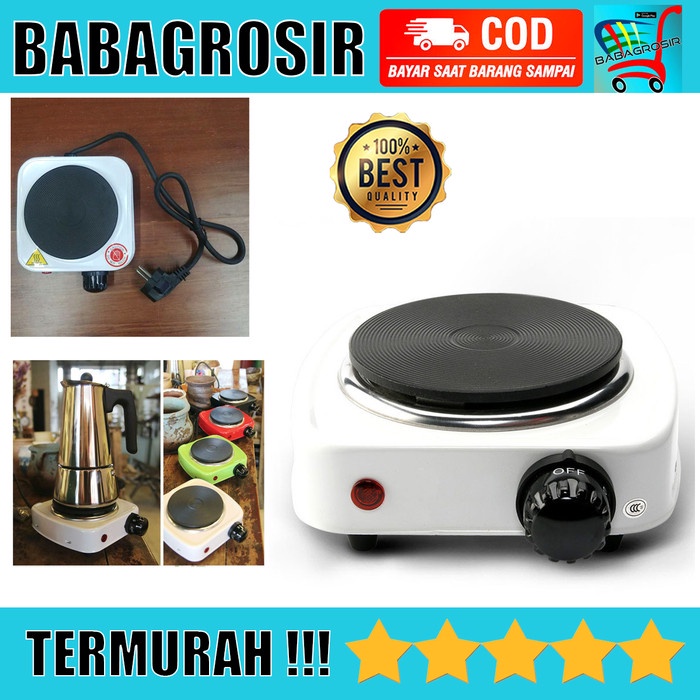Jual Kompor Listrik Mini Hot Plate Electric Cooking 500W Adoolla Dld