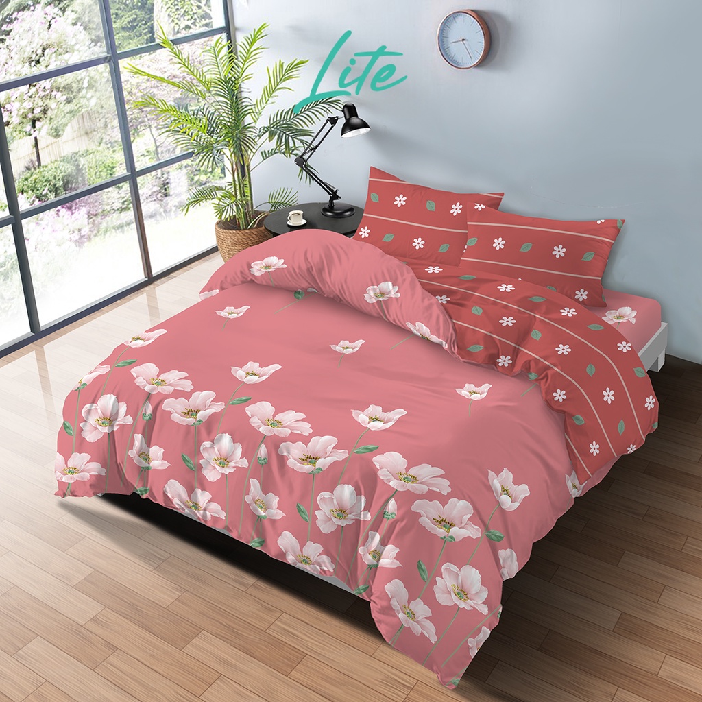 Jual KINTAKUN Bedcover Set Fitted 160 x 200 / 180 x 200 Aruna LITE