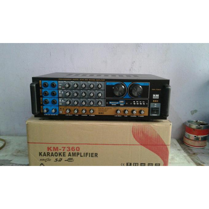 Jual Amplifier Karaoke Power Mixer Amplifier KENTMAX KM7360 USB