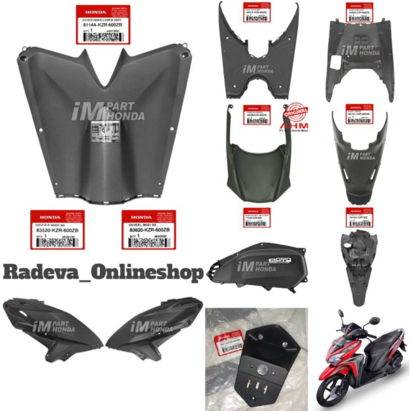 Jual Cover Body Kasar Vario Techno Fi Kzr Original Shopee Indonesia