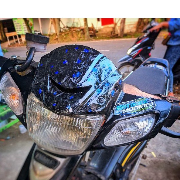 Jual VISOR F1ZR VISOR FIZ R SATRIA HIU 2T JUPITER Z1 ORIGINAL F1ZR FIZR