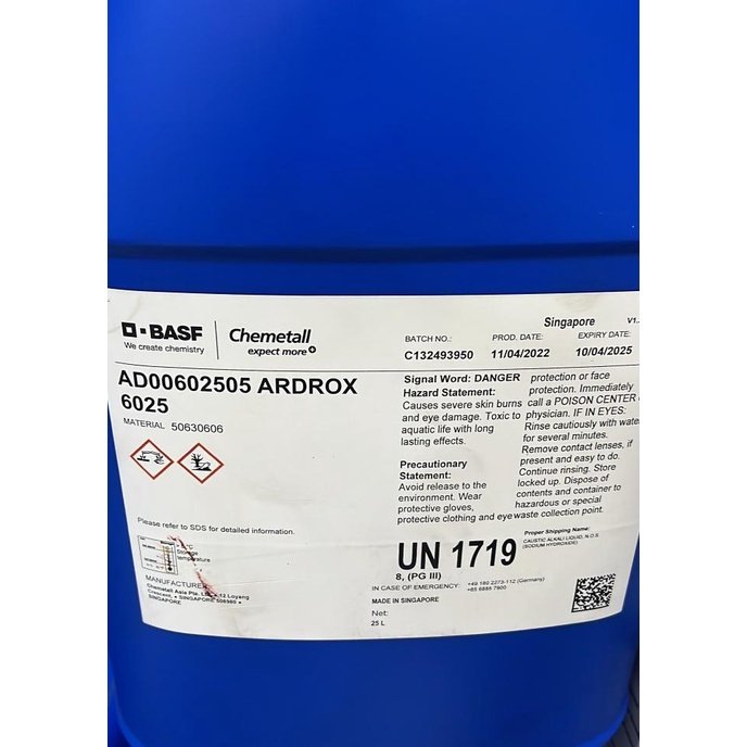 Jual Ardrox 6025 Multi Purpose Aircraft Cleaner (25L) | Shopee Indonesia